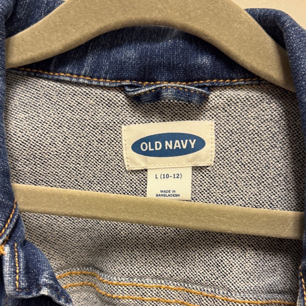 Old Navy Dark Blue Denim Jacket - Picture 3 of 4